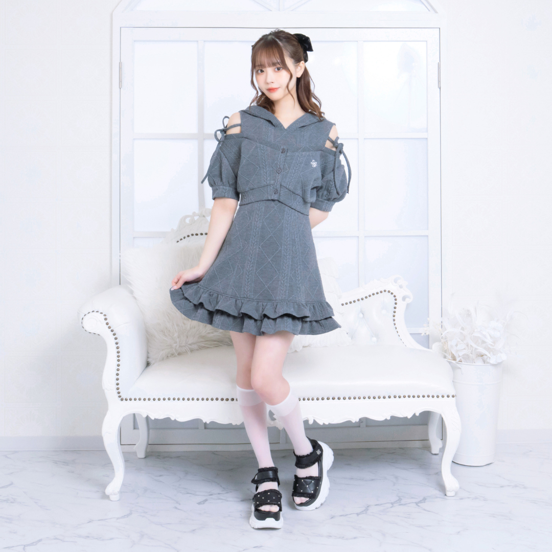 チャコールグレー:161cm