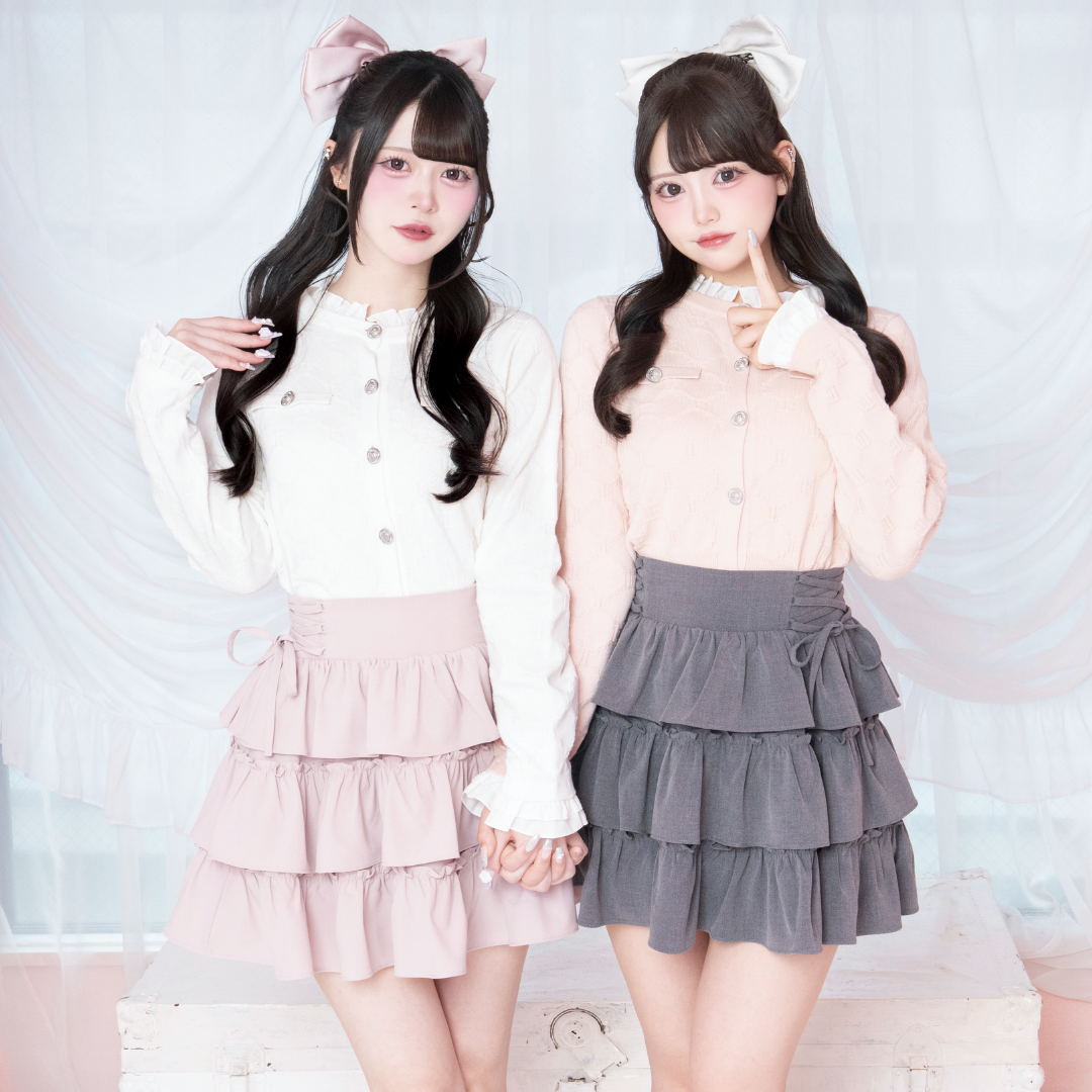 ピンク:163cm/グレー:163cm
