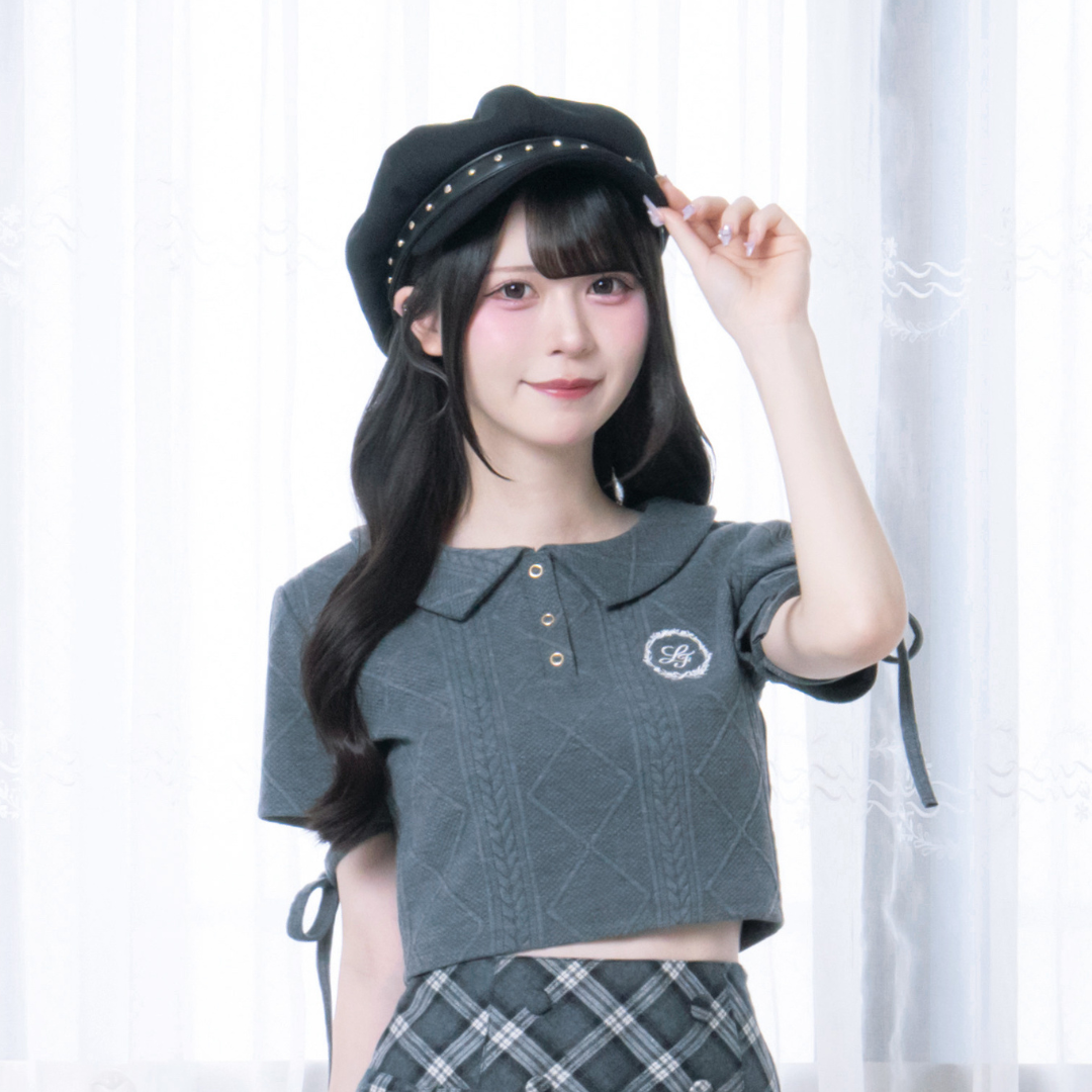LAFARY closet》ビジュースタッズキャスケット- LAFARY ONLINE