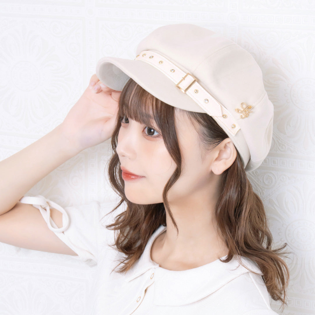 LAFARY closet》ビジュースタッズキャスケット- LAFARY ONLINE