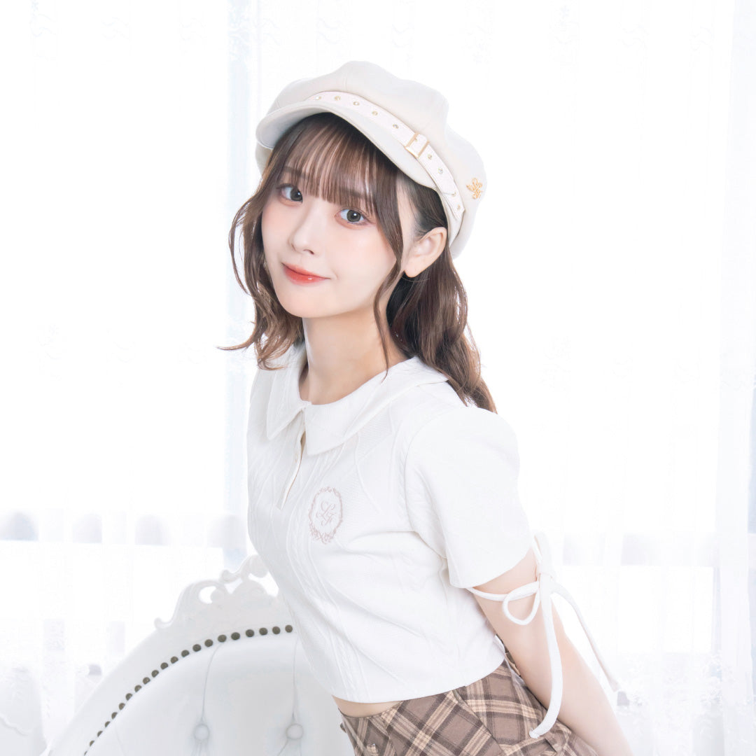 LAFARY closet》ビジュースタッズキャスケット- LAFARY ONLINE