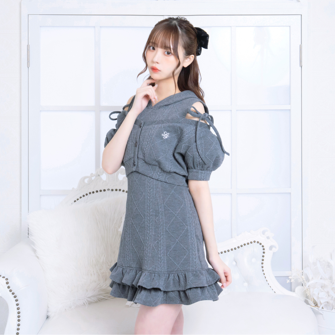 チャコールグレー:161cm