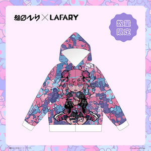 《寺田てら×LAFARY》全面プリントパーカー 1