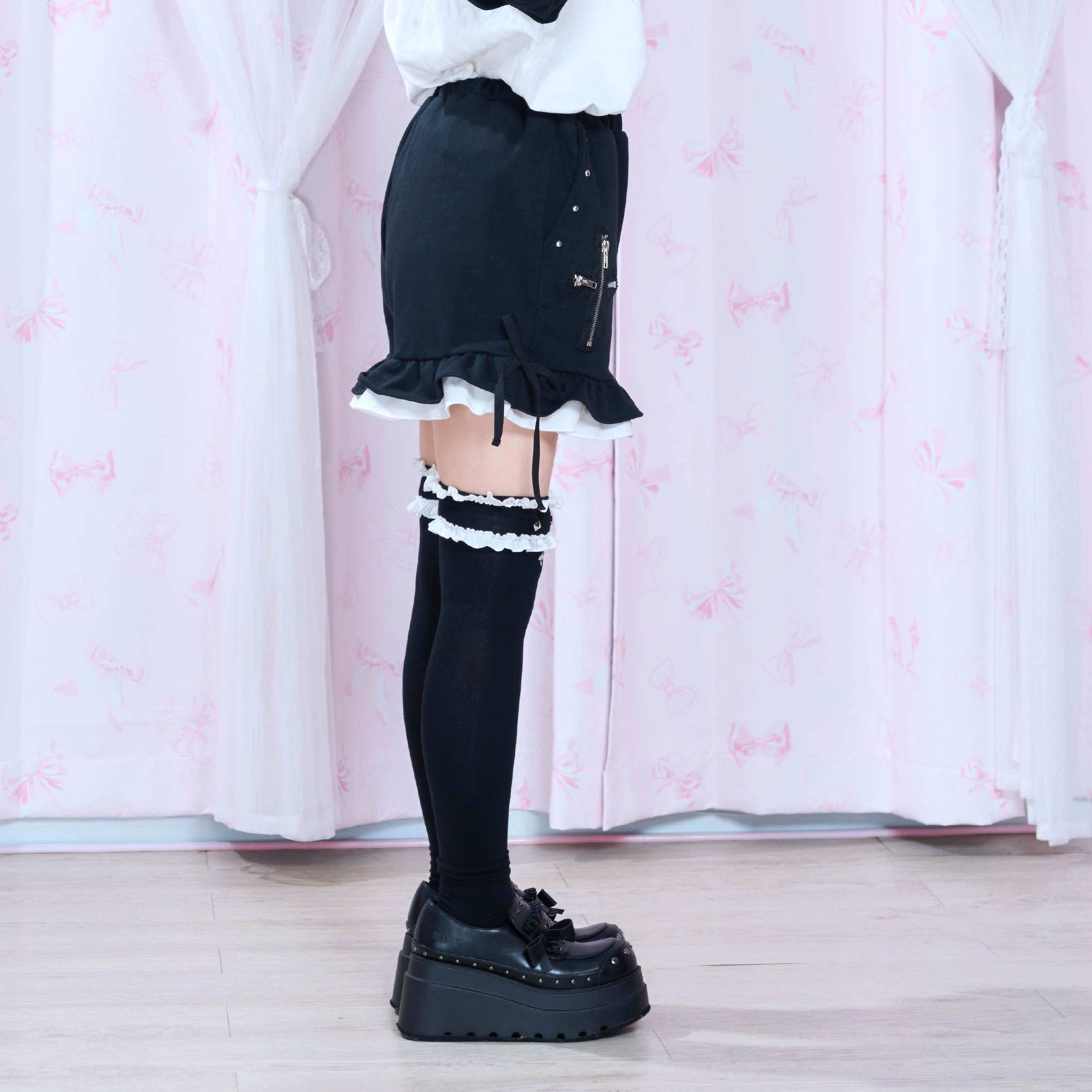 mine》ジップクロスショートパンツ- LAFARY ONLINE