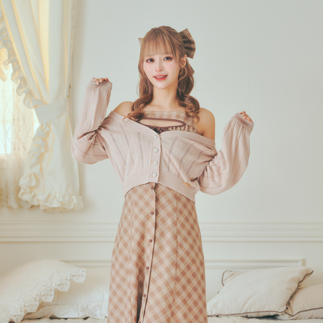 LAFARY》ロゴプレート付きカーディガン- LAFARY ONLINE