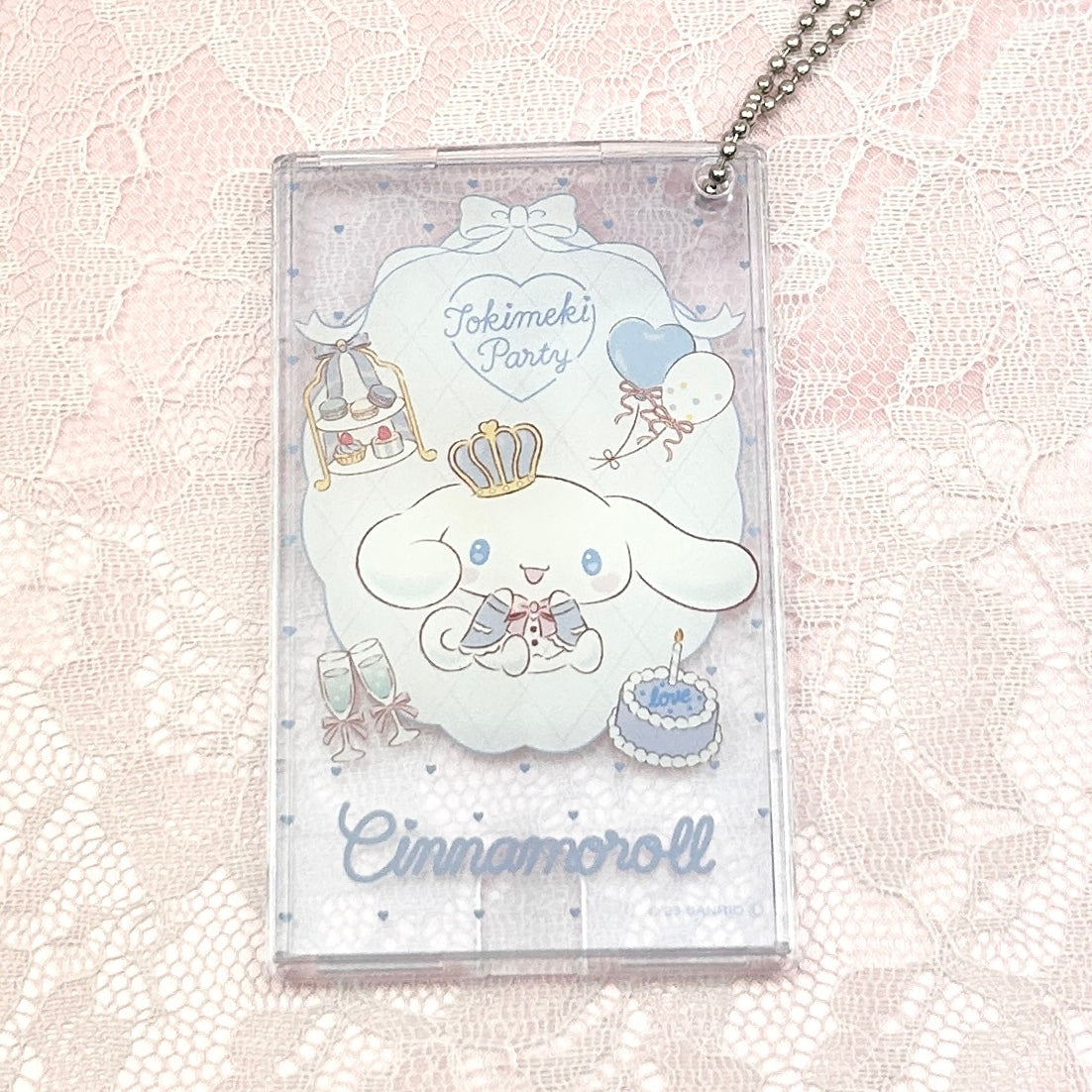 《Lafaryオリジナル》ときめきパーティーシリーズ♡クリアパスケース　シナモロール
