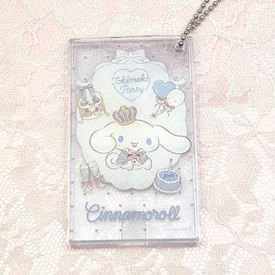 《Lafaryオリジナル》ときめきパーティーシリーズ♡クリアパスケース　シナモロール
