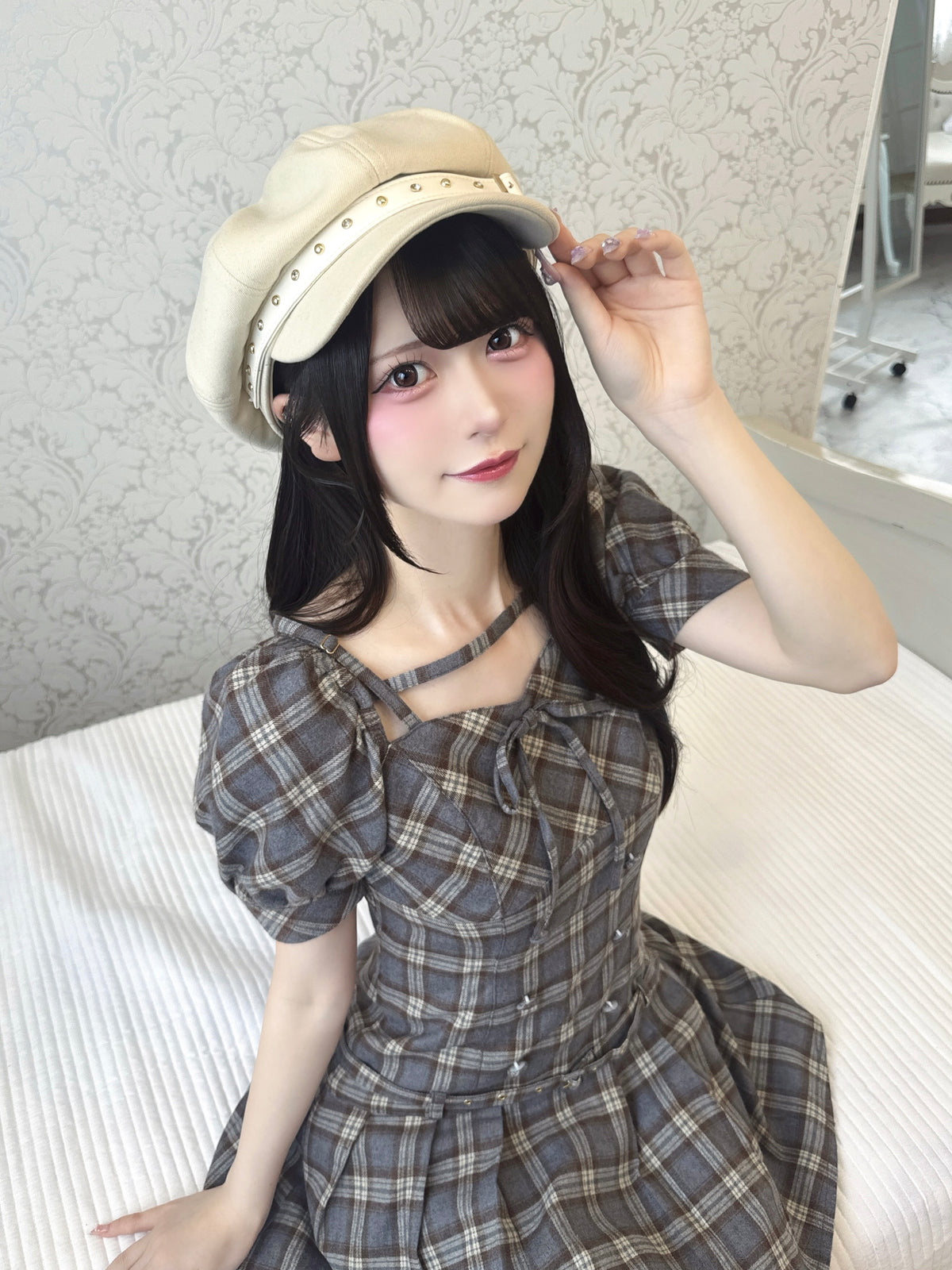 《LAFARY closet》ドーリープリーツワンピ