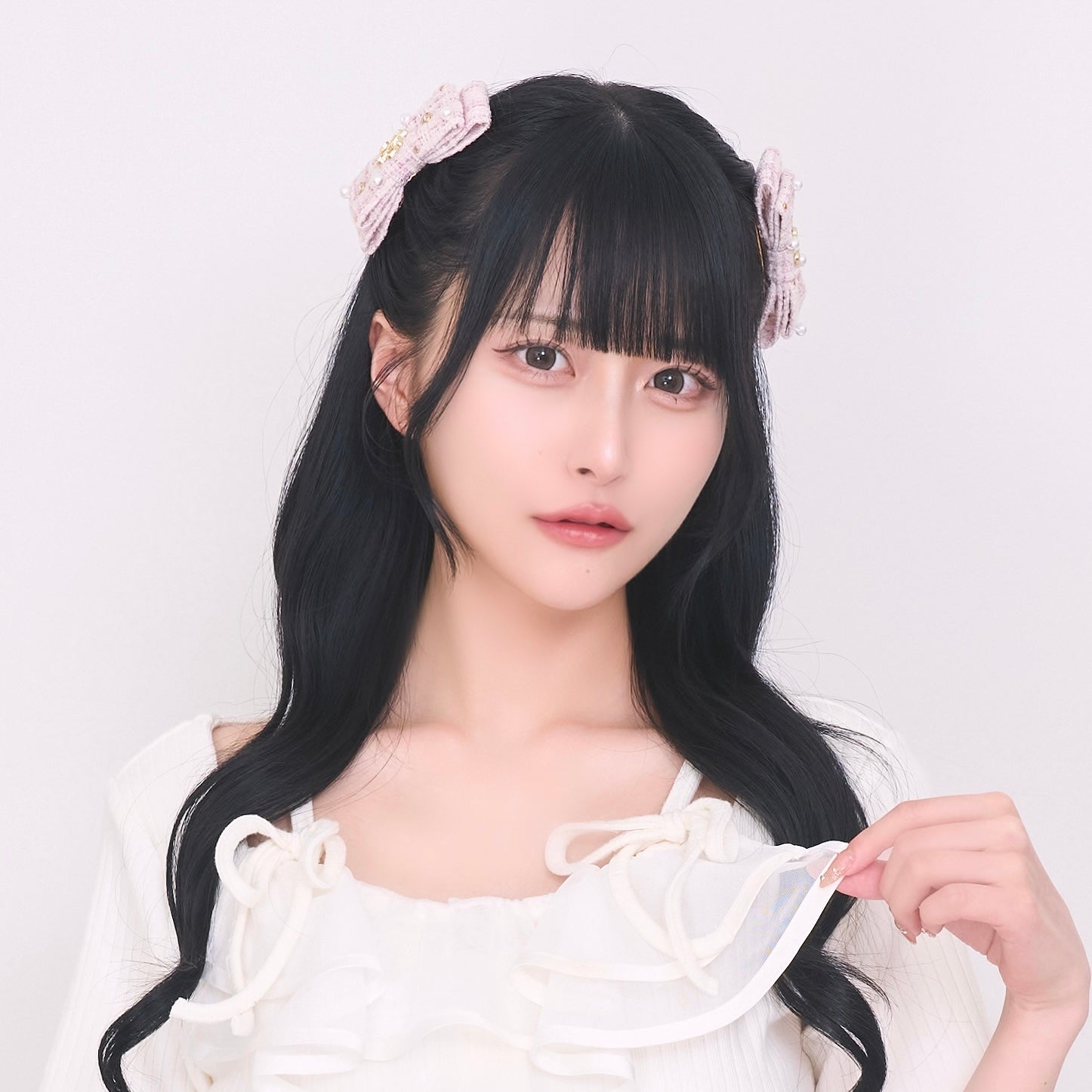 LAFARY closet》ビジューツイードミニリボン- LAFARY ONLINE
