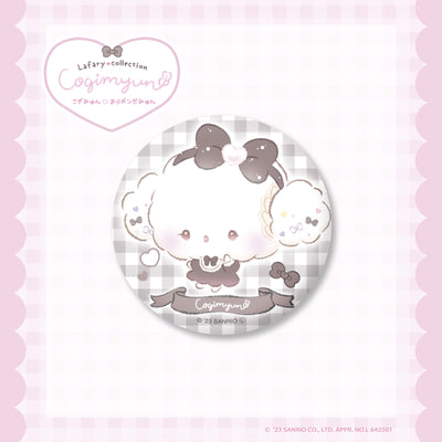 《Lafaryオリジナル》こぎみゅん♡おリボンだみゅんシリーズ♡缶バッジ　おすましブラック