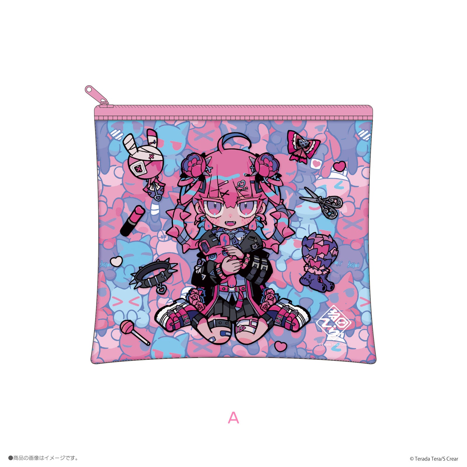 《寺田てら×LAFARY》BIGクリアポーチ