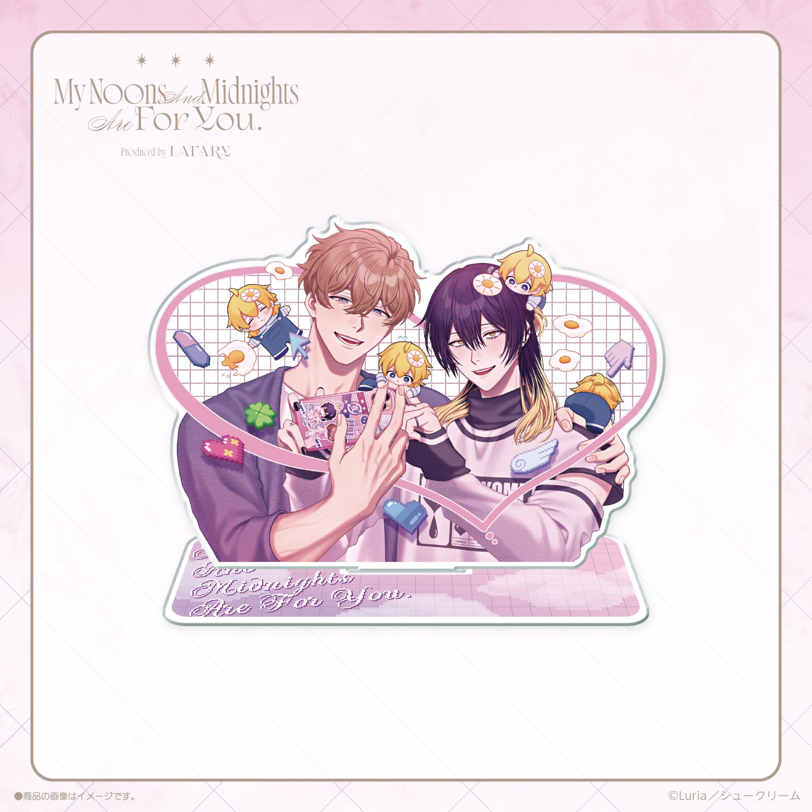 《真夜中の俺を見て×LAFARY》BIGアクリルスタンド