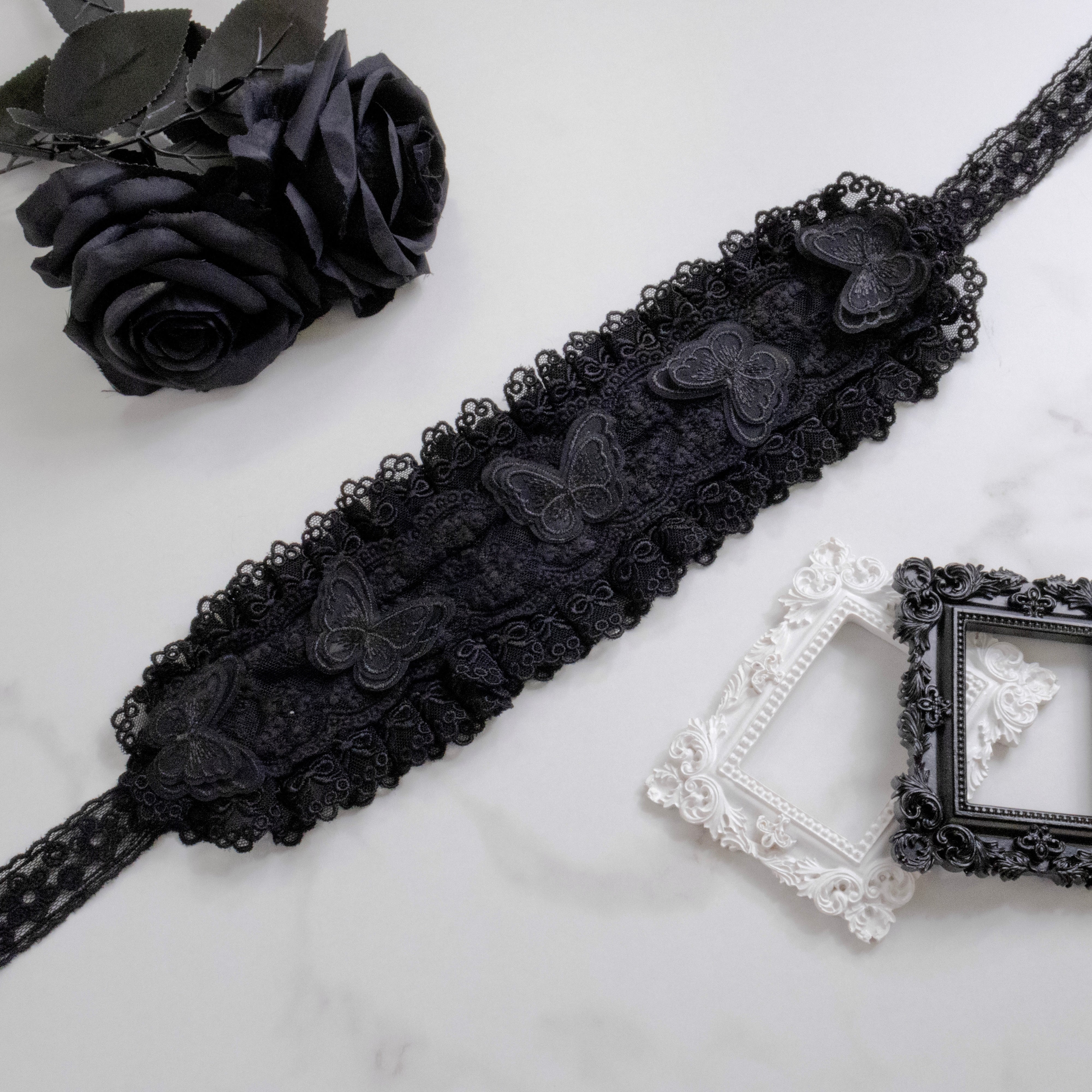 《mine》レースチュールヘッドドレス