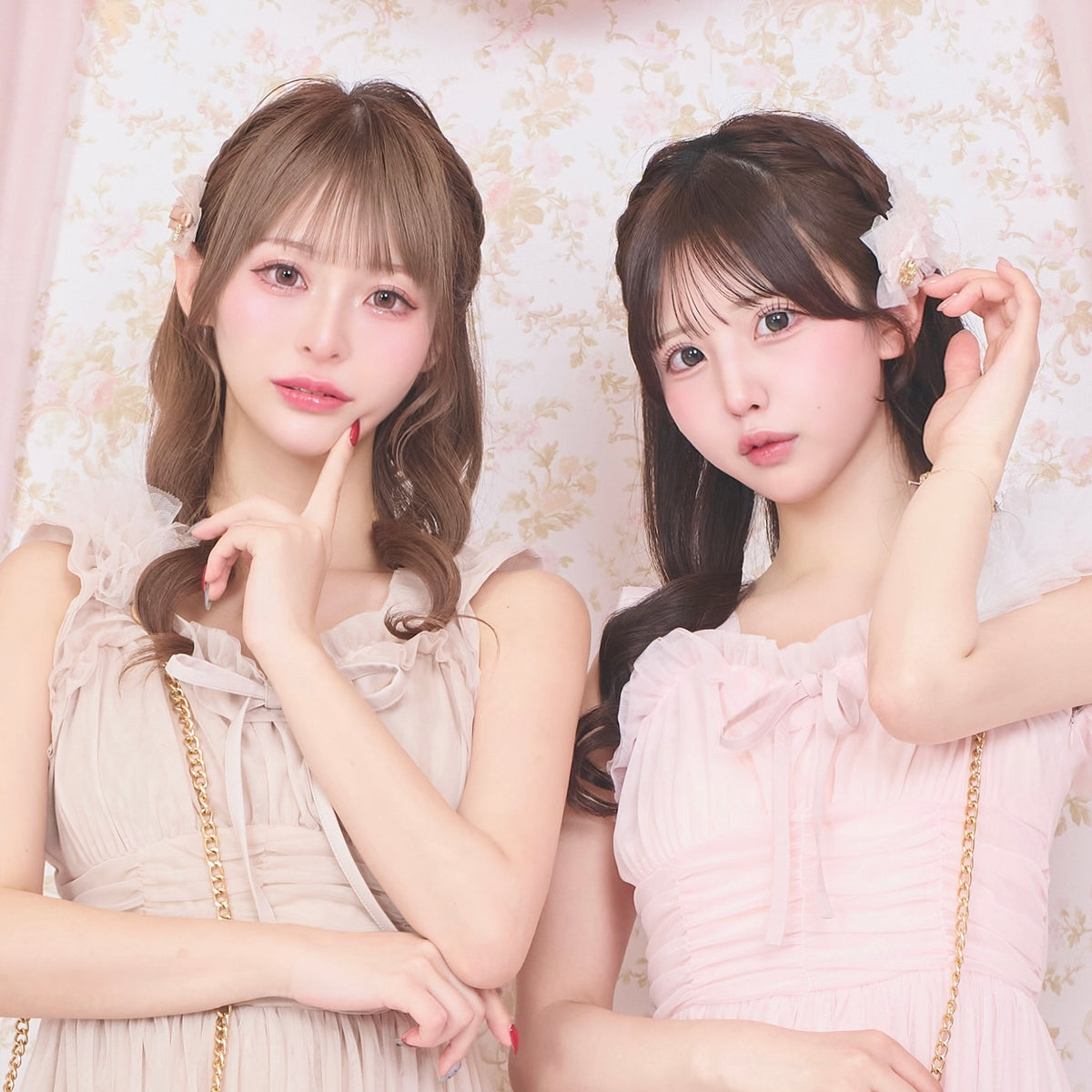 《LAFARY closet》チュールフリルヘアクリップ