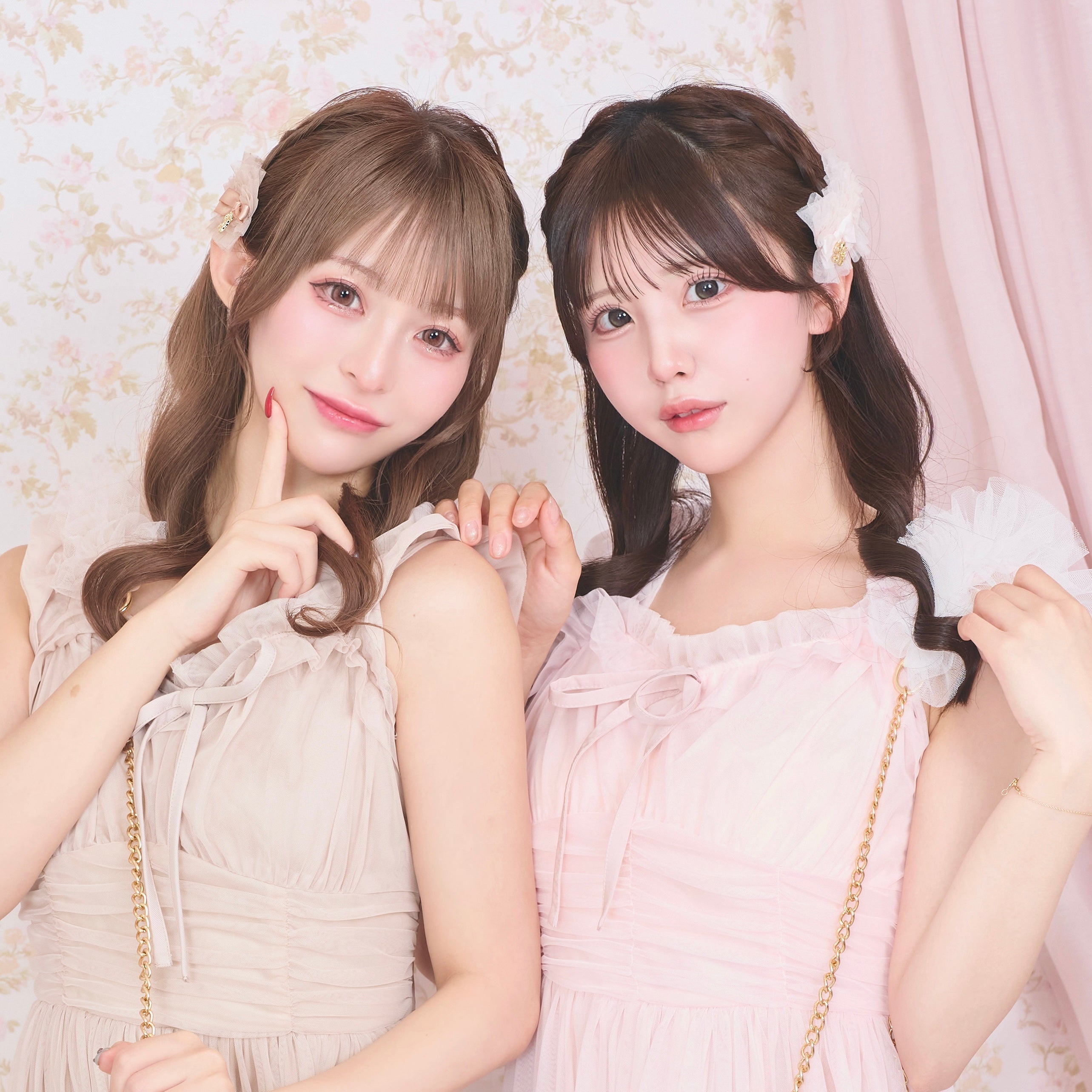 《LAFARY closet》チュールフリルヘアクリップ