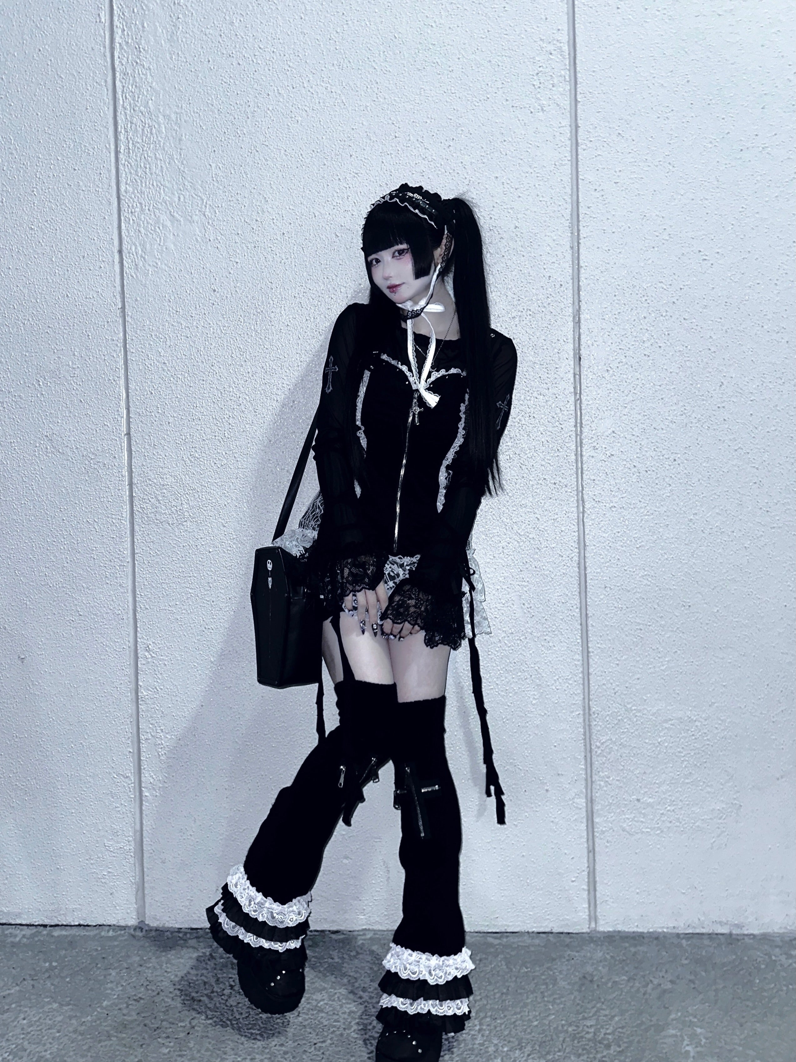《mine》ジップクロスレッグカバー