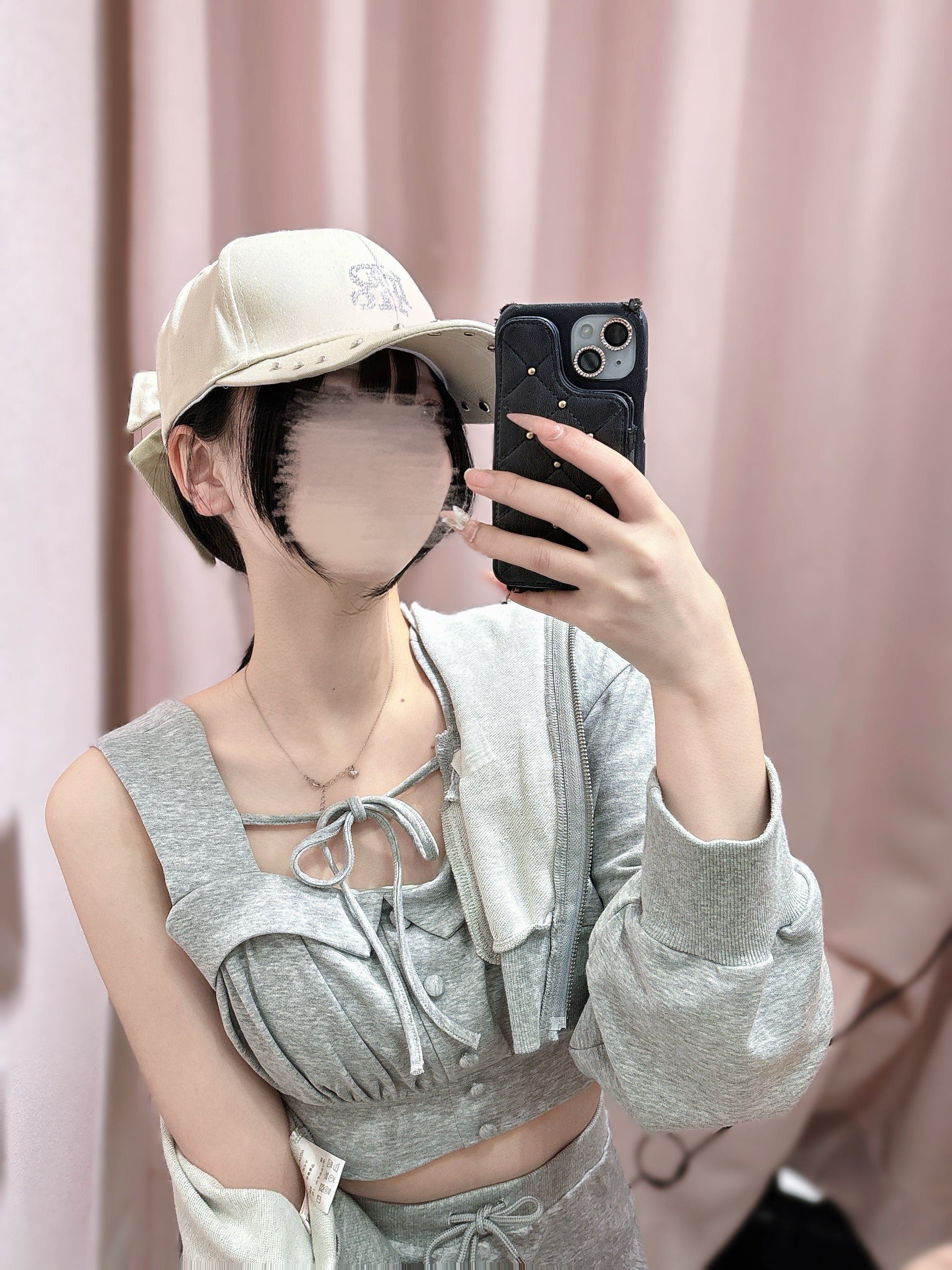 《LAFARY closet》ロゴスタッズキャップ
