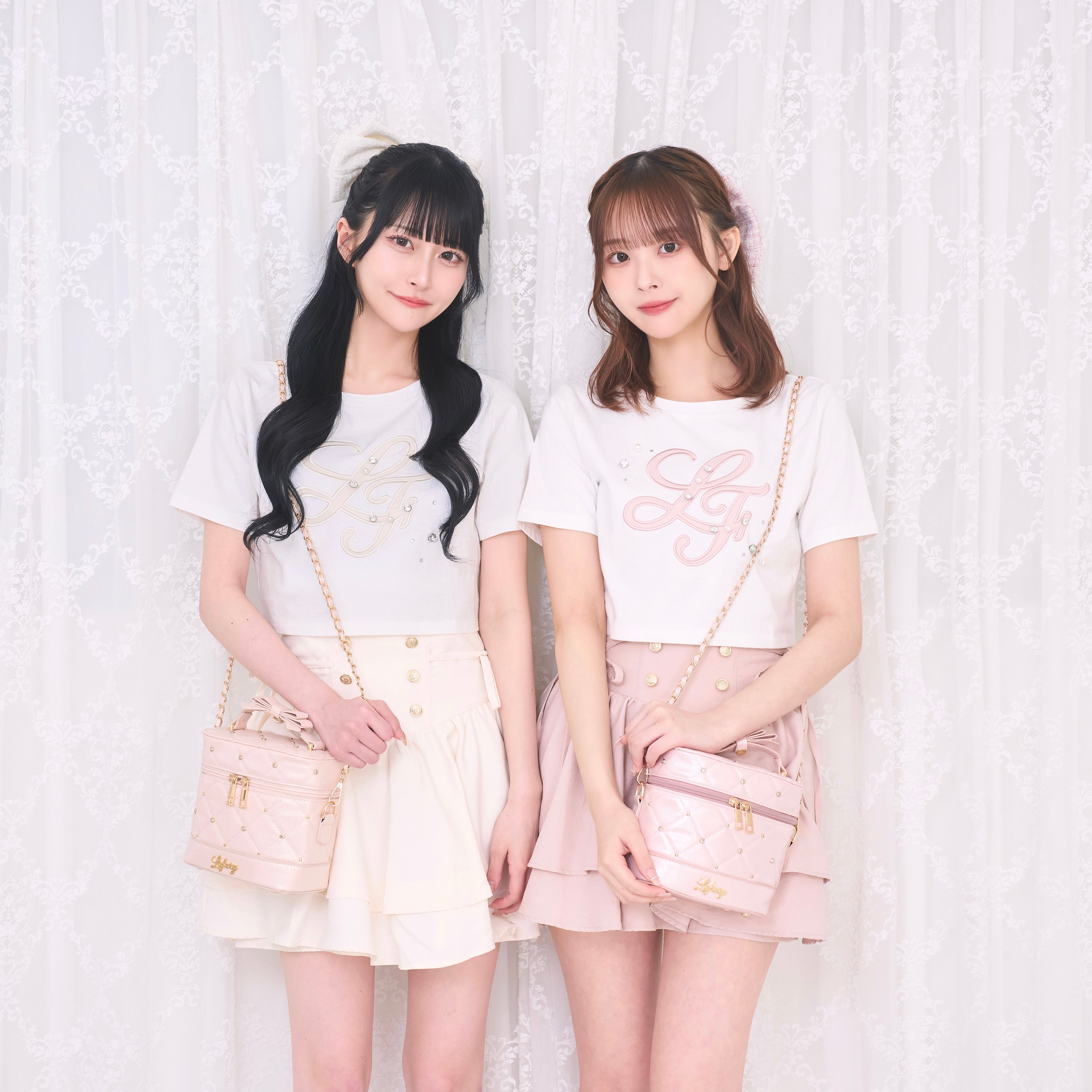 LAFARY closet》ビジューキルティングバニティバッグ- LAFARY ONLINE