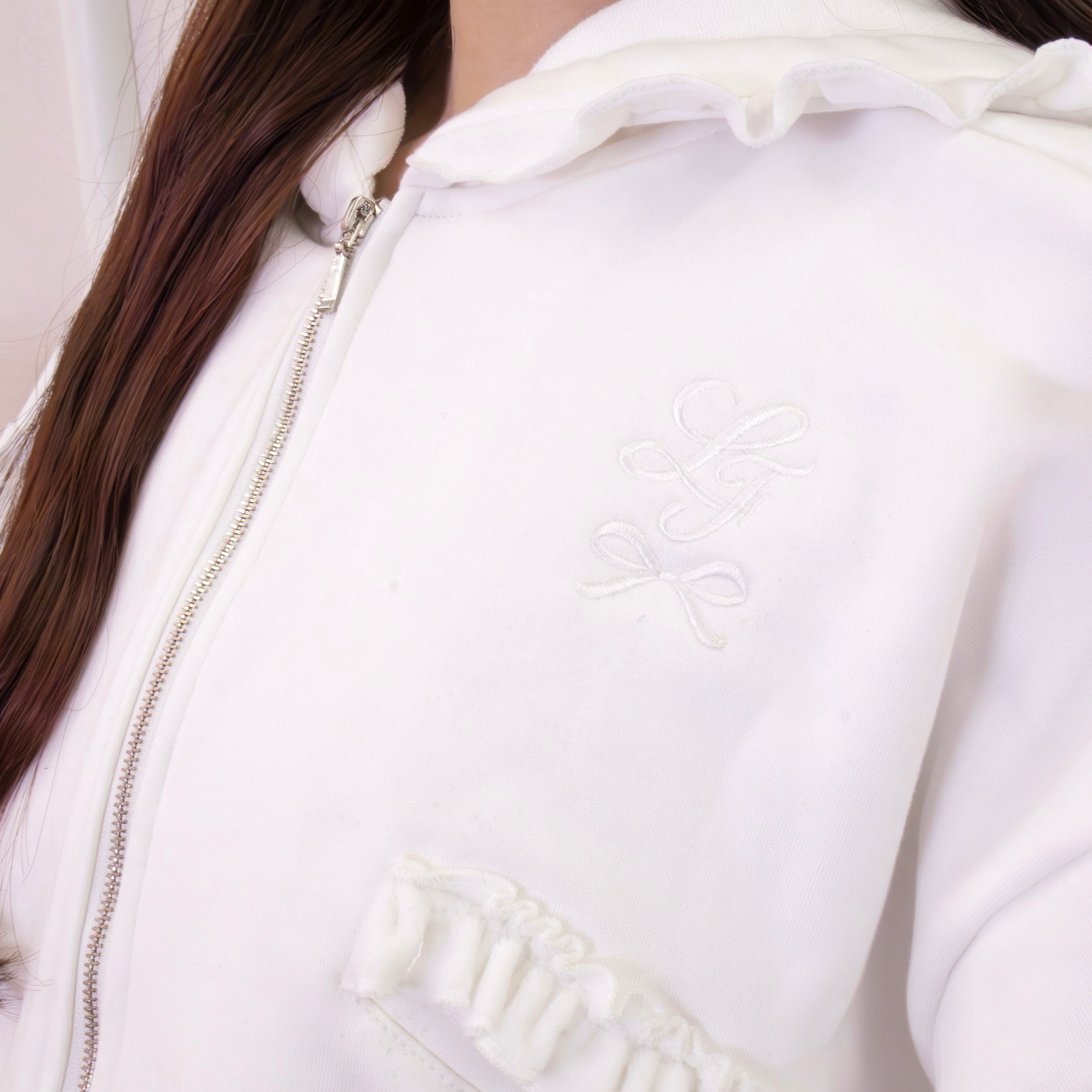 LAFARY》ベロアフリルパーカー- LAFARY ONLINE