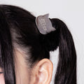 《mine》ポンポン猫ヘアゴム