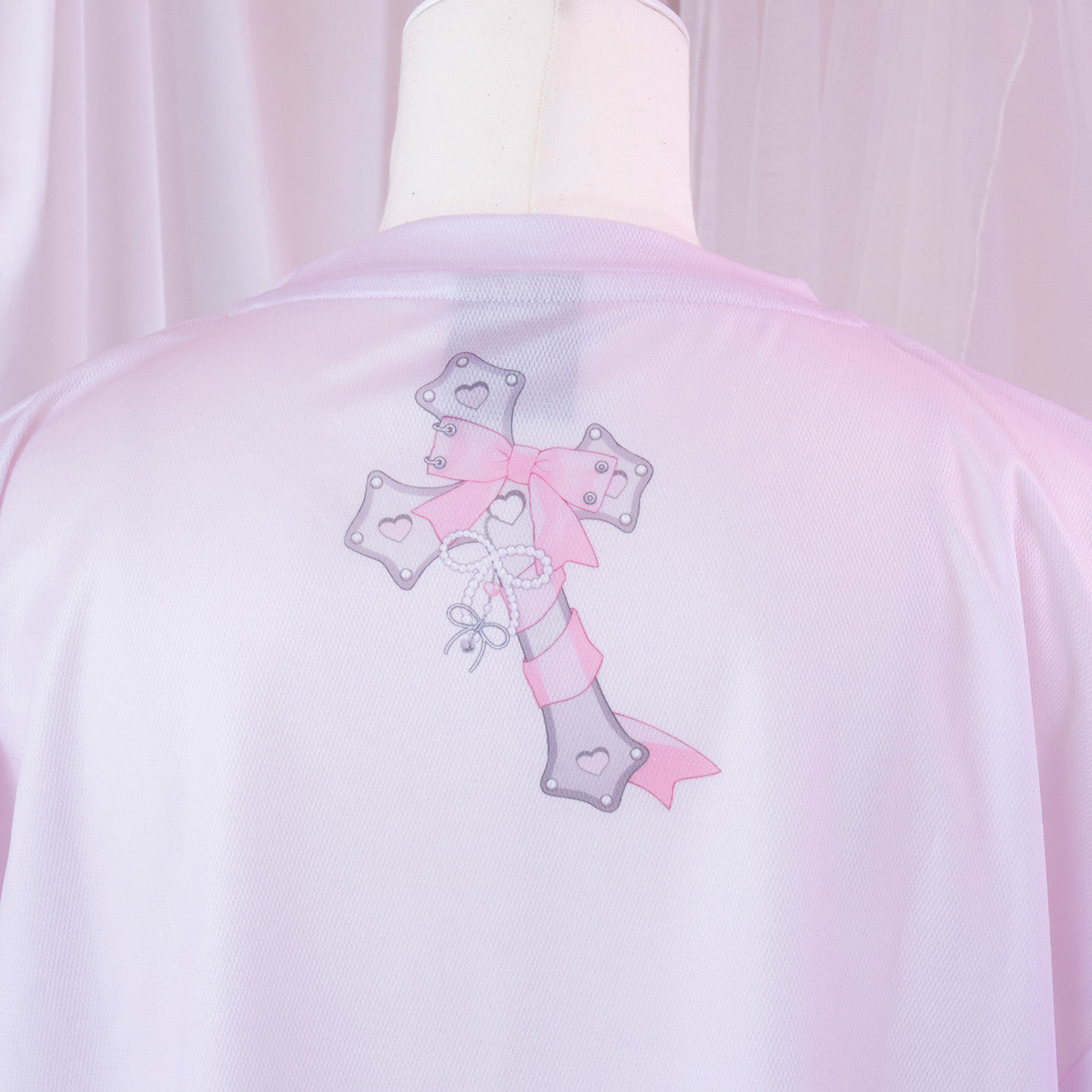 《ビビちゃん×mine》フルグラフィックTシャツ