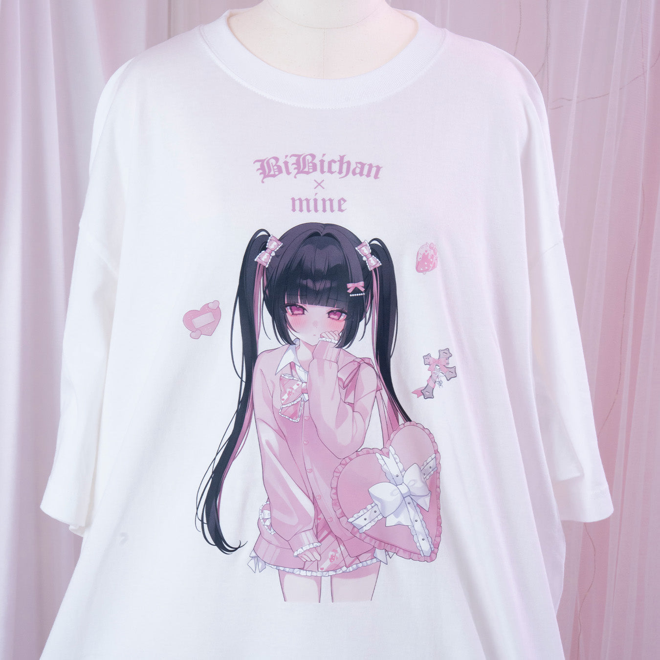 《ビビちゃん×mine》BIG Tシャツ