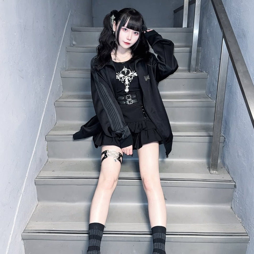 《mine》南京錠チェーンガーター