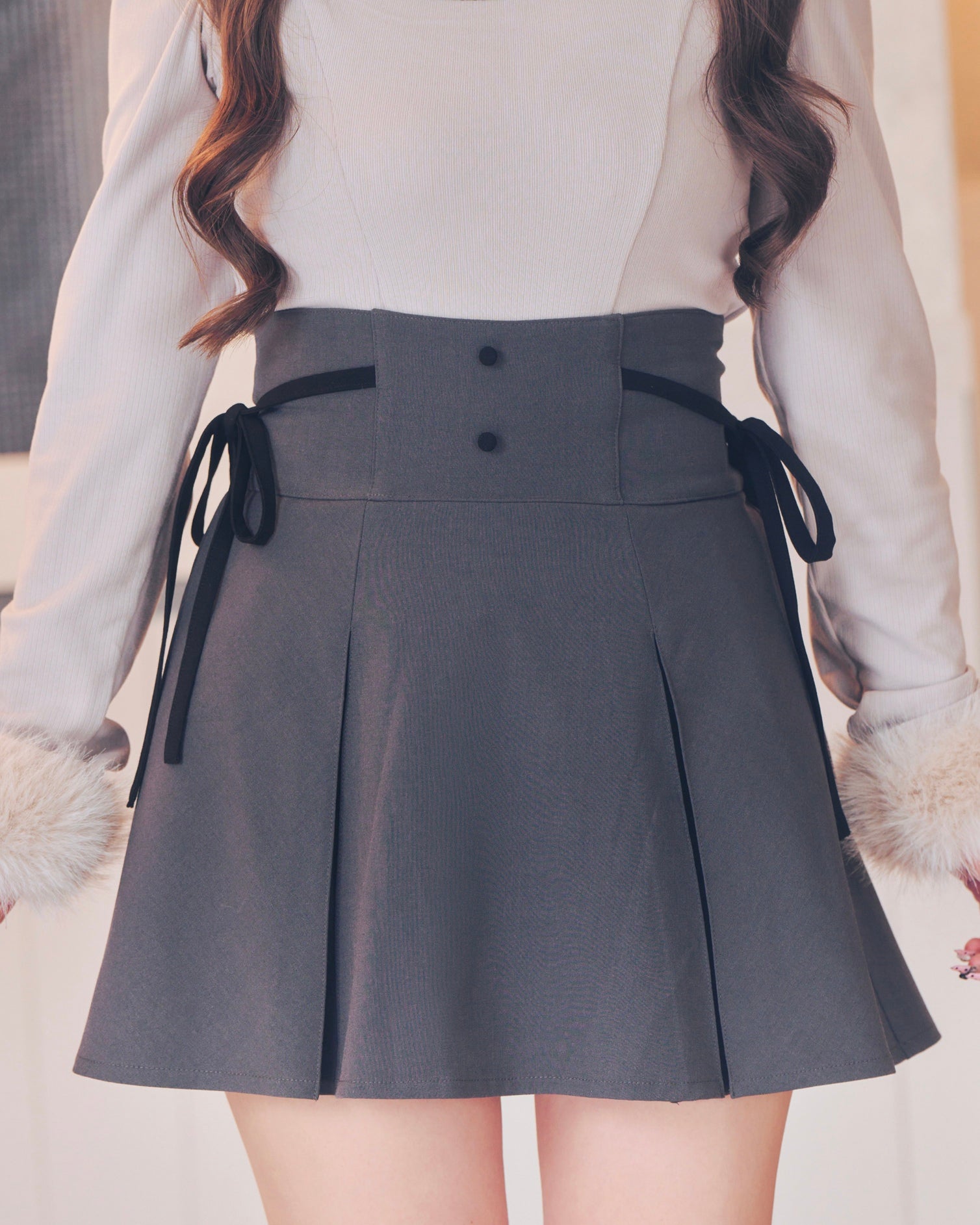 ★即日発送　8YARDS ボックスプリーツスカート L ゴルフ スカート　新品 8YARDS / PLEATED IG