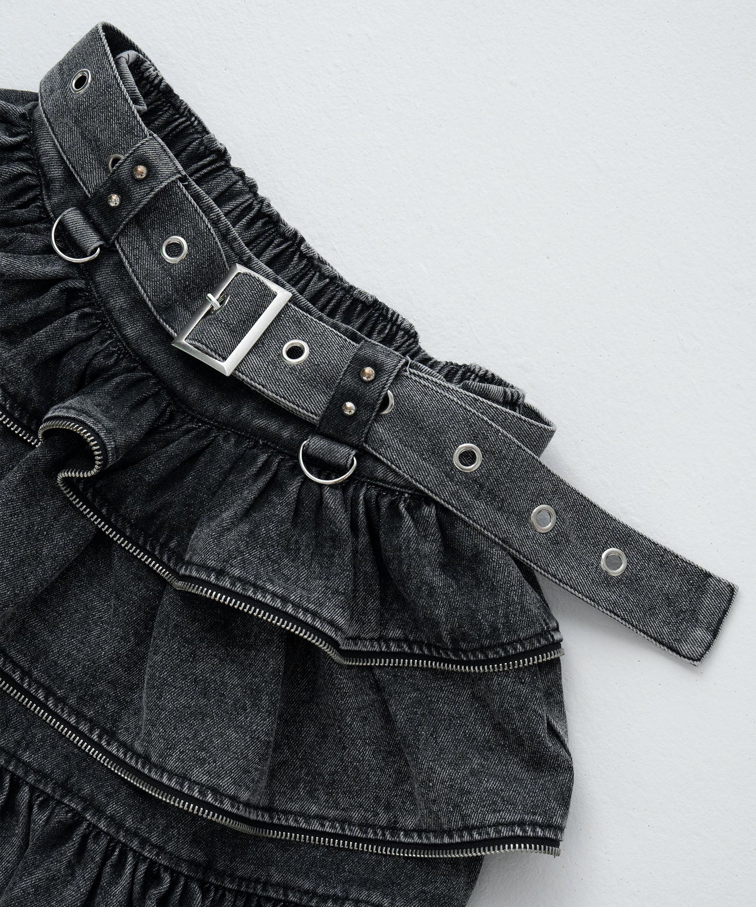 LAZY SLAY】ジッパーフリルスカート- LAFARY ONLINE
