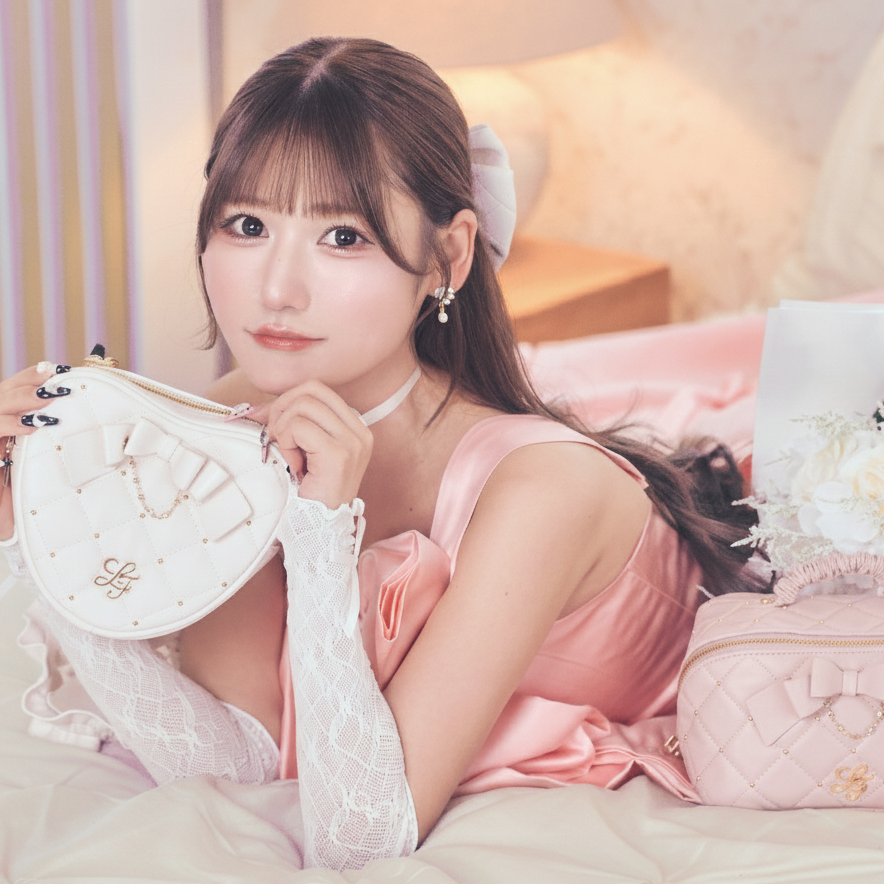 《LAFARY》キルティングハートショルダー