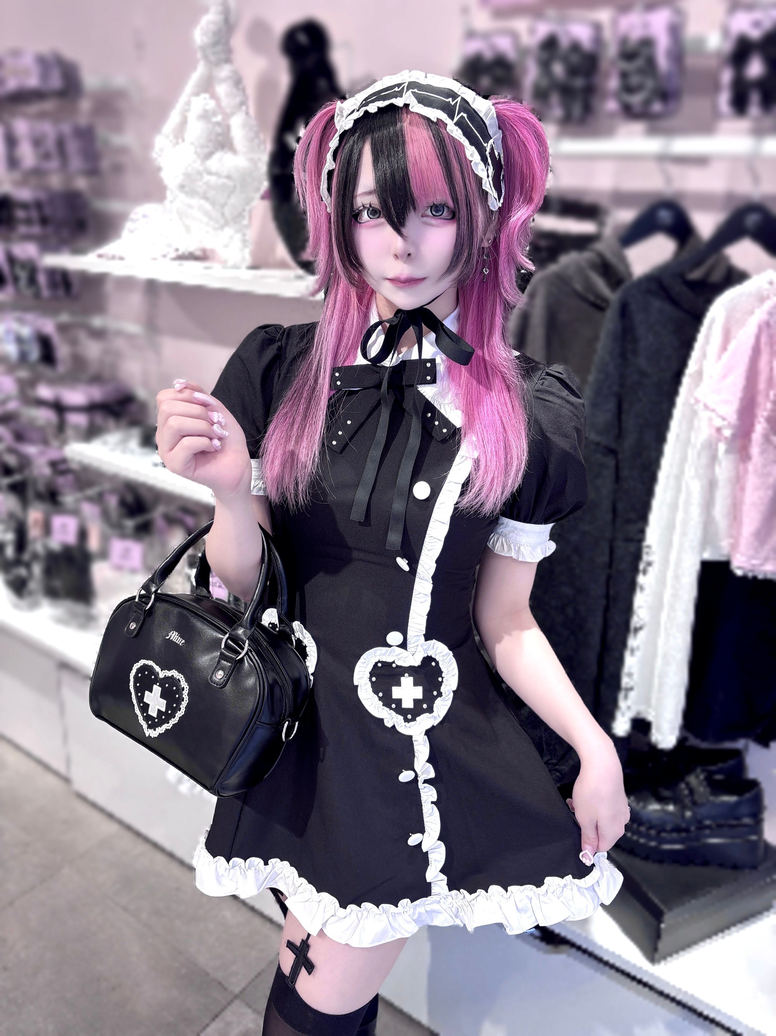 《mine》ナースハートワンピース