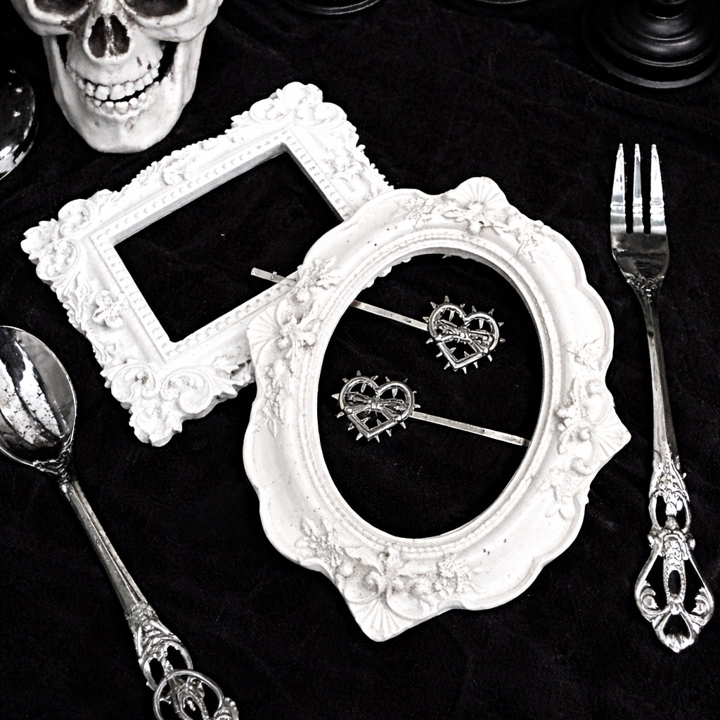 《mine》クロウハートシルバーピン