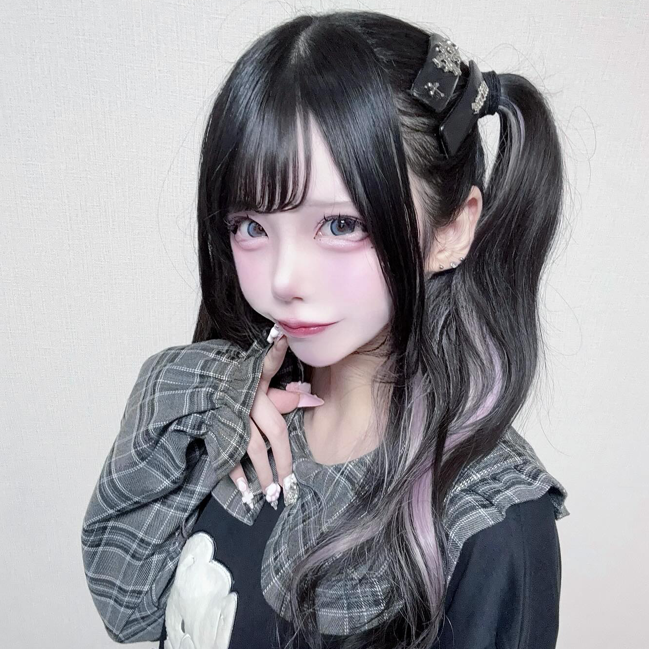 《mine》スクエアリボンクリップ