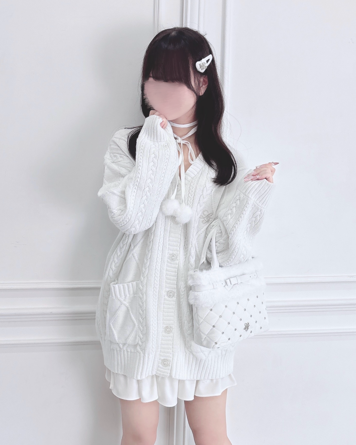 《LAFARY closet》スピンドルティアードスカパン