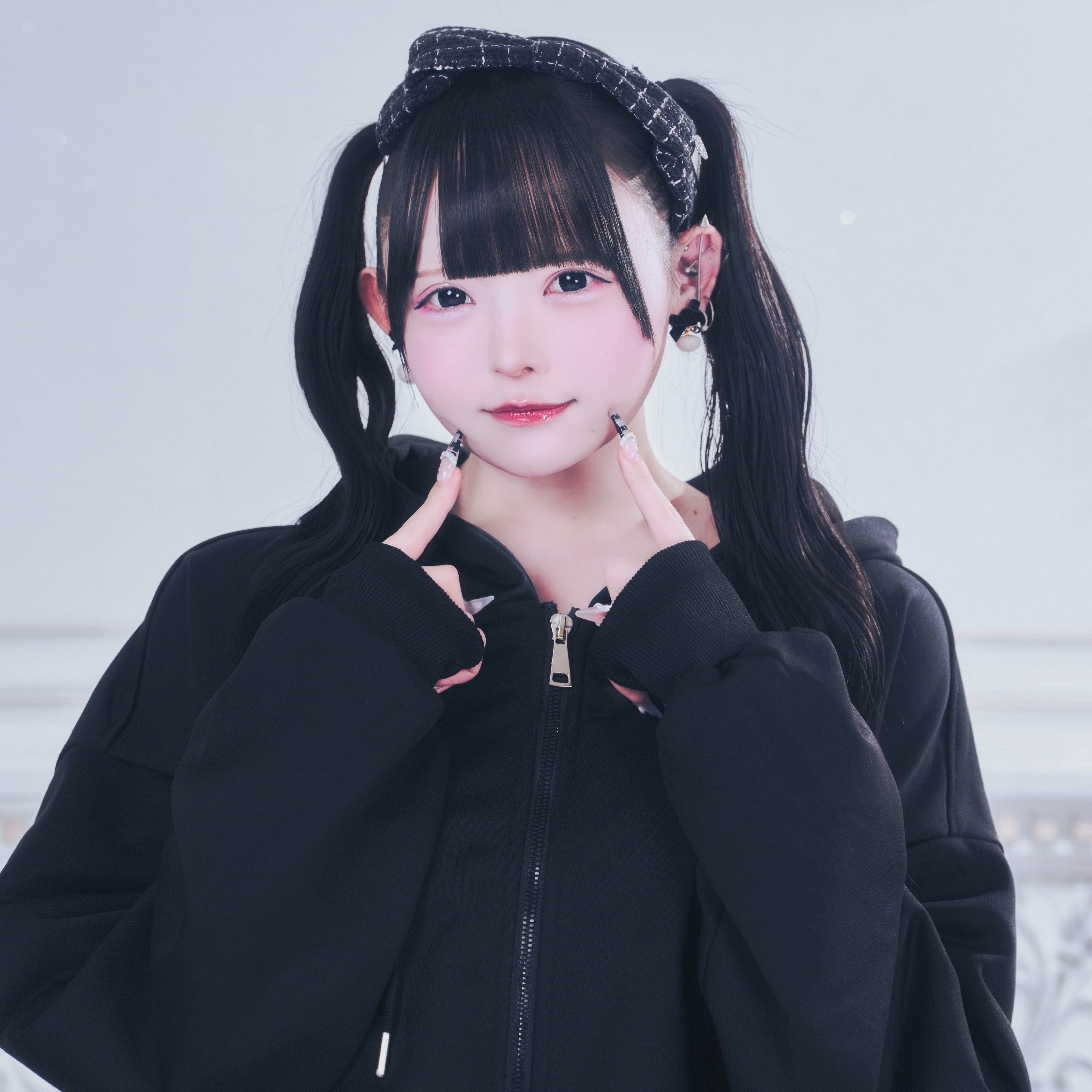 《mine》ツイードカチューシャ