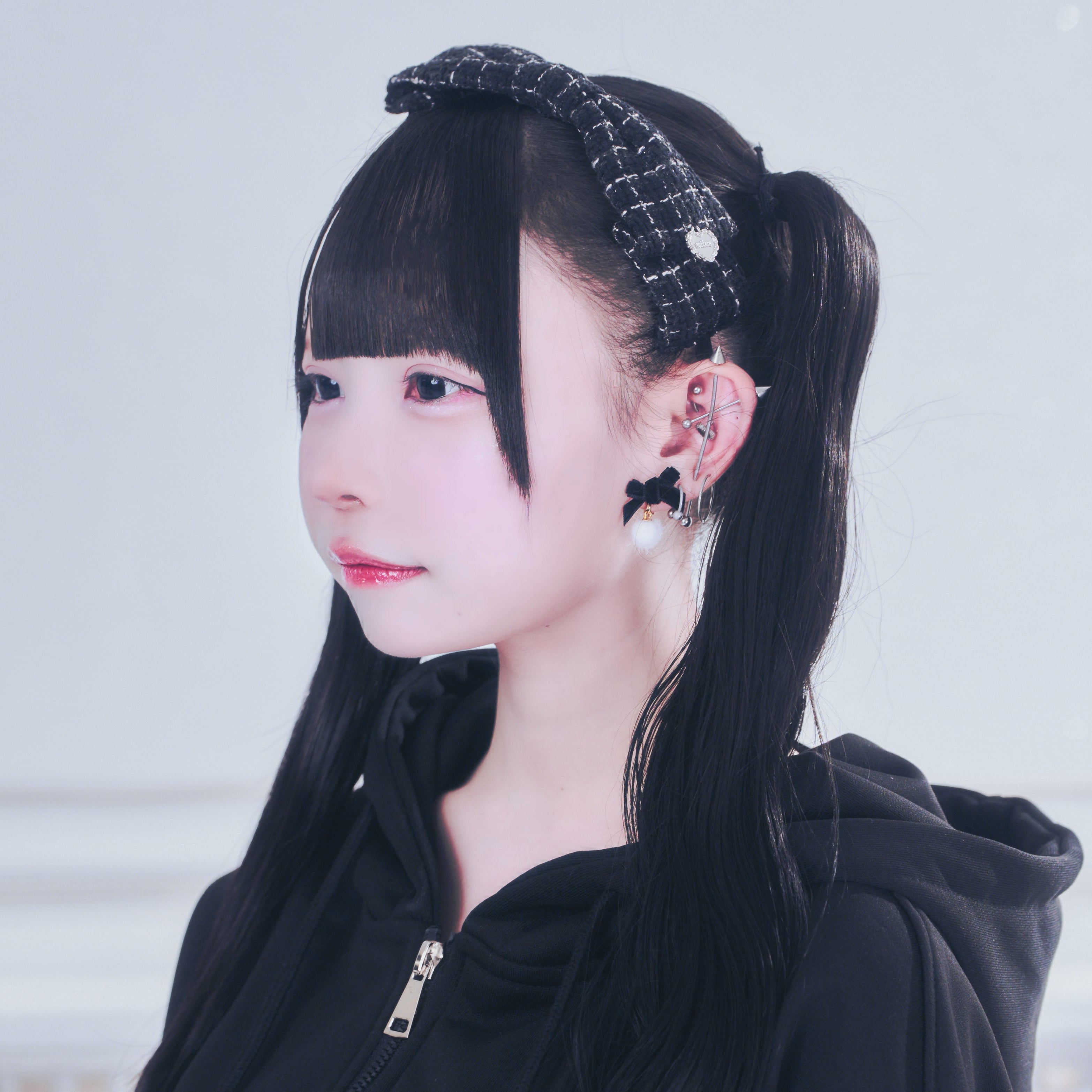 《mine》ツイードカチューシャ