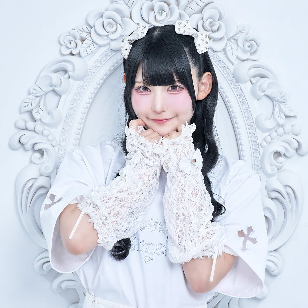 mine》シアーレースアームウォーマー- LAFARY ONLINE