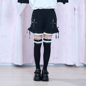 《mine》ジップクロスショートパンツ 2