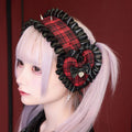 《mine》レザーハート ヘッドドレス