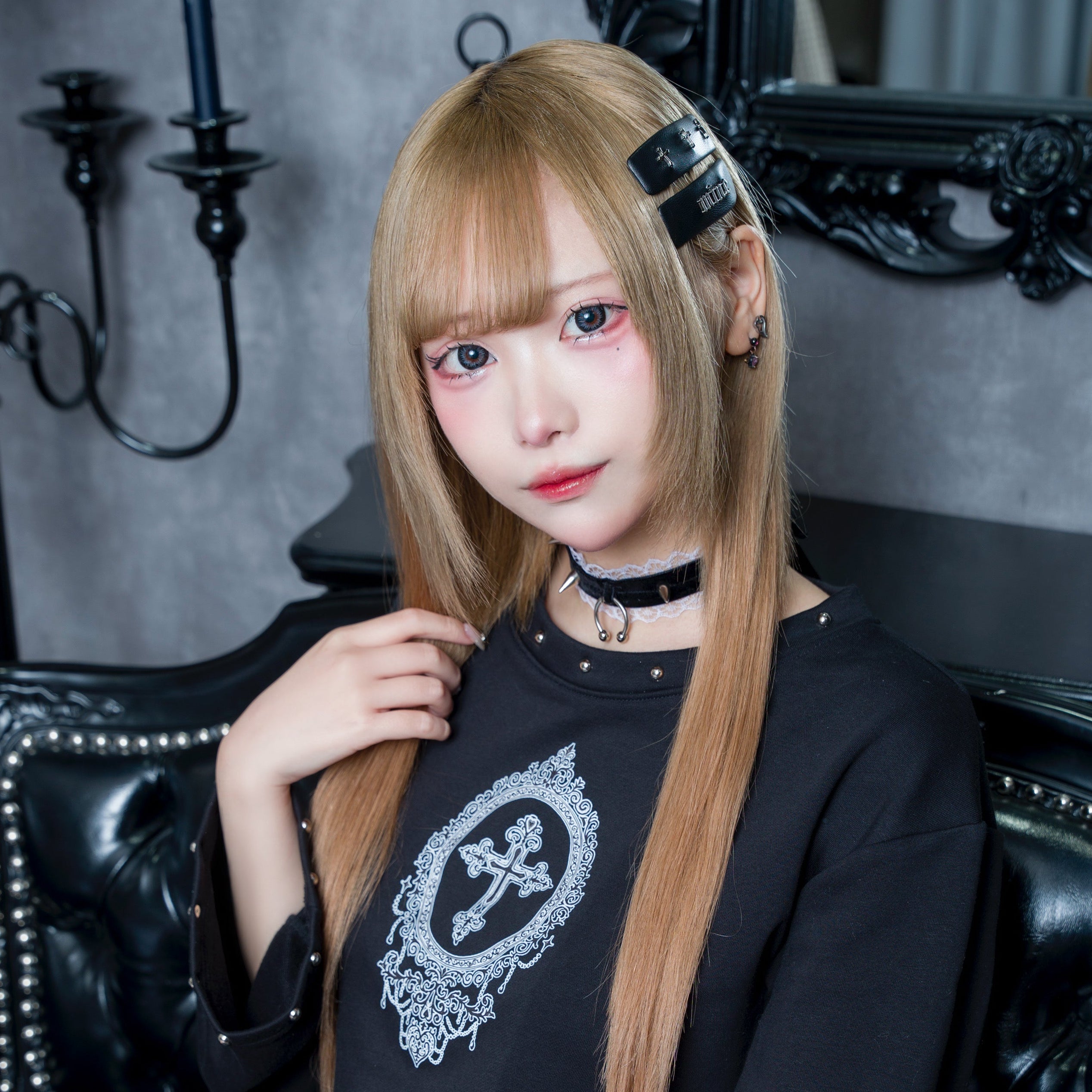 mine》リボンスパイクチョーカー- LAFARY ONLINE