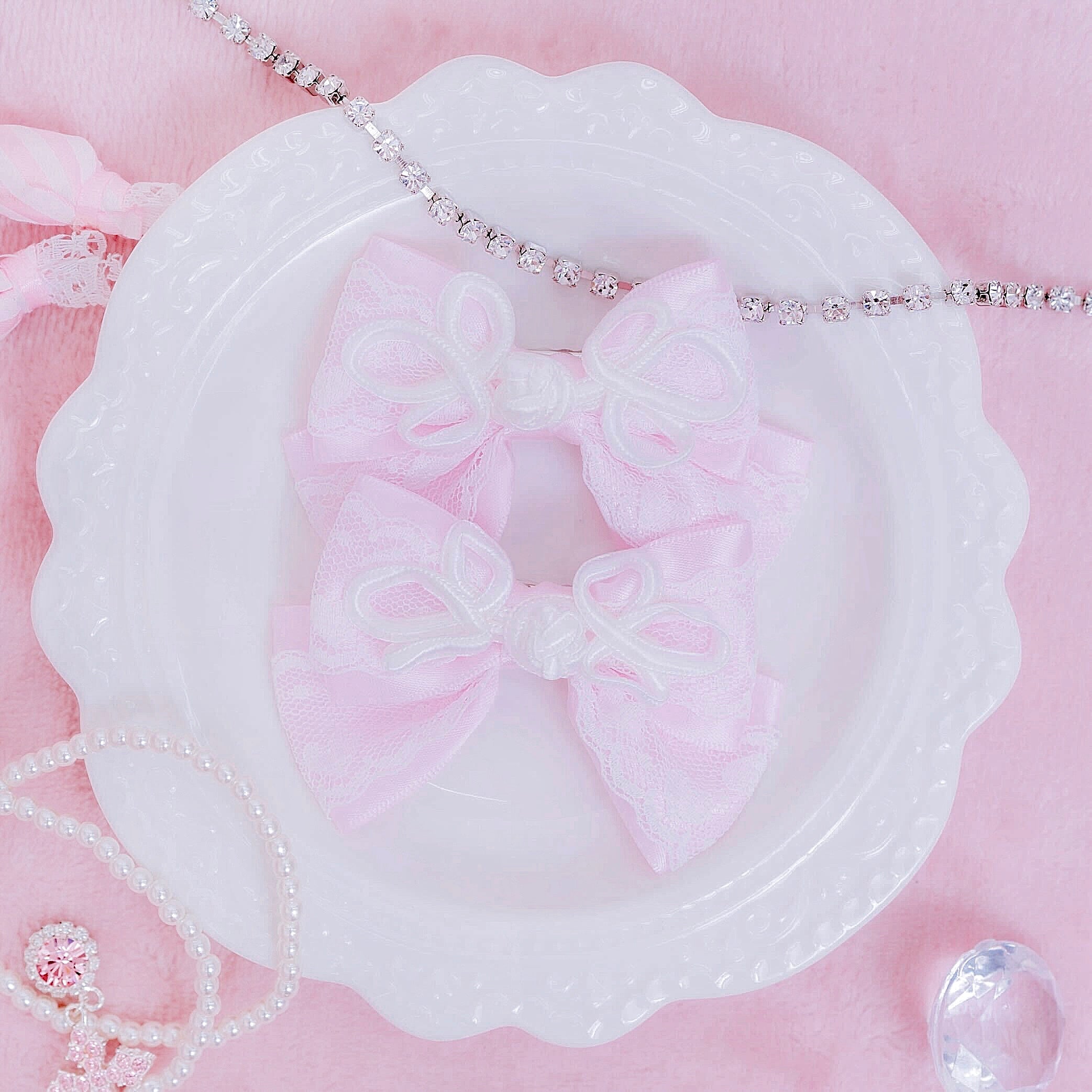 mine》チャイナハートレースリボン- LAFARY ONLINE