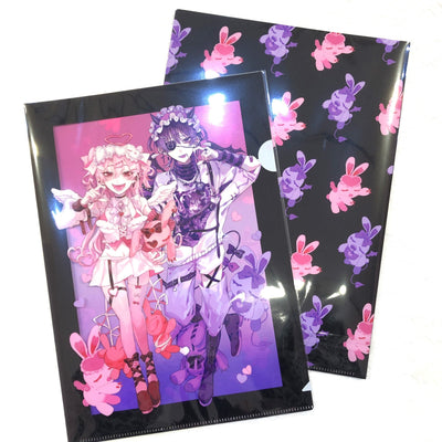 《くろうめ×Lafary》A4クリアファイル