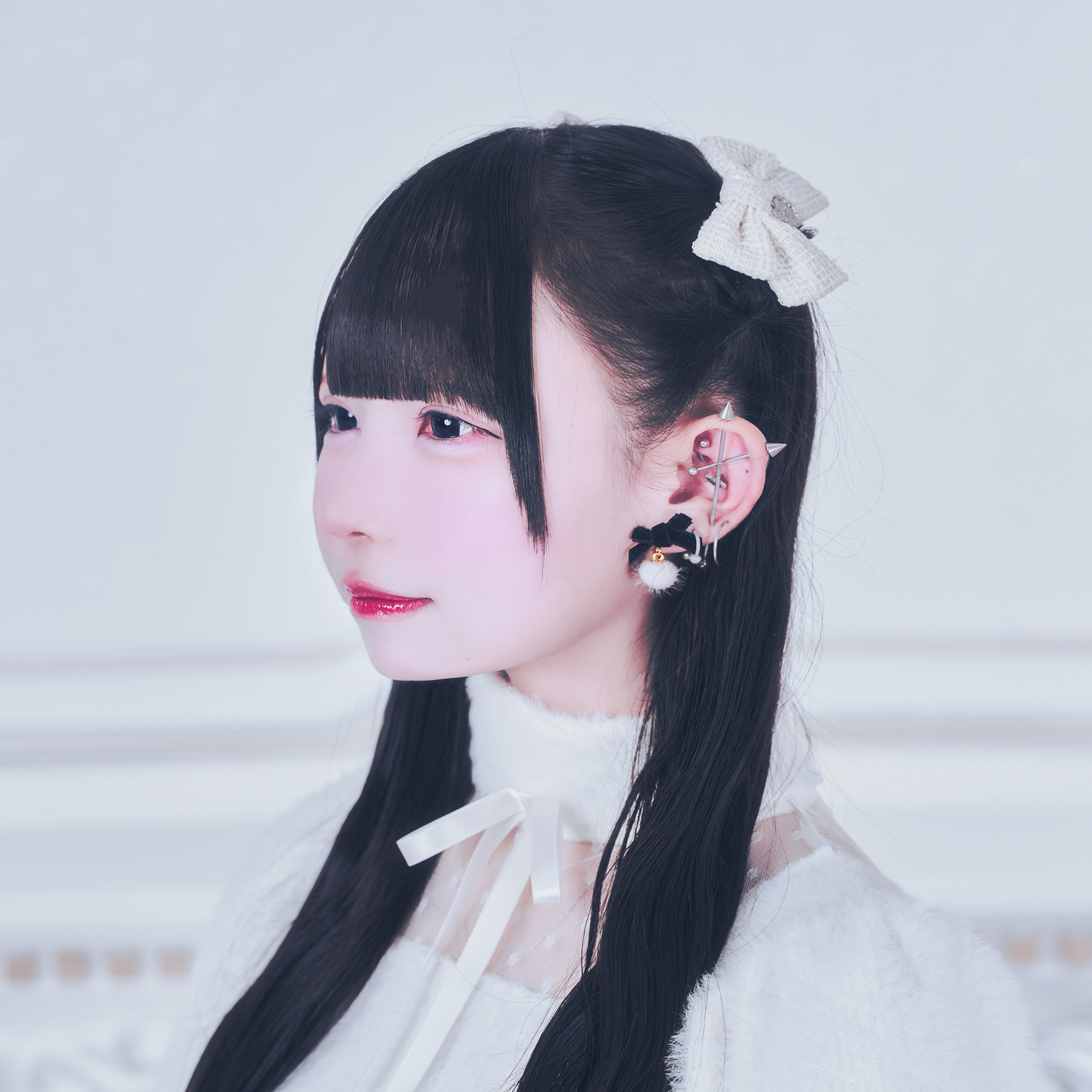 《mine》ツイードリボン