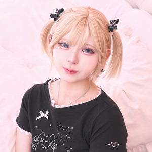 《mine》ストーンリボンヘアゴム 1