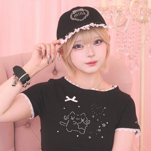 《mine》ストーンレースキャップ 1