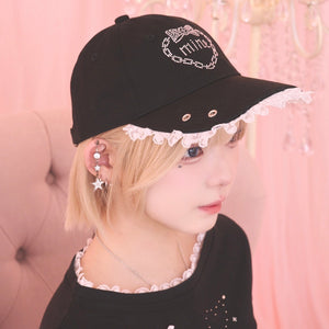 《mine》ストーンレースキャップ 2