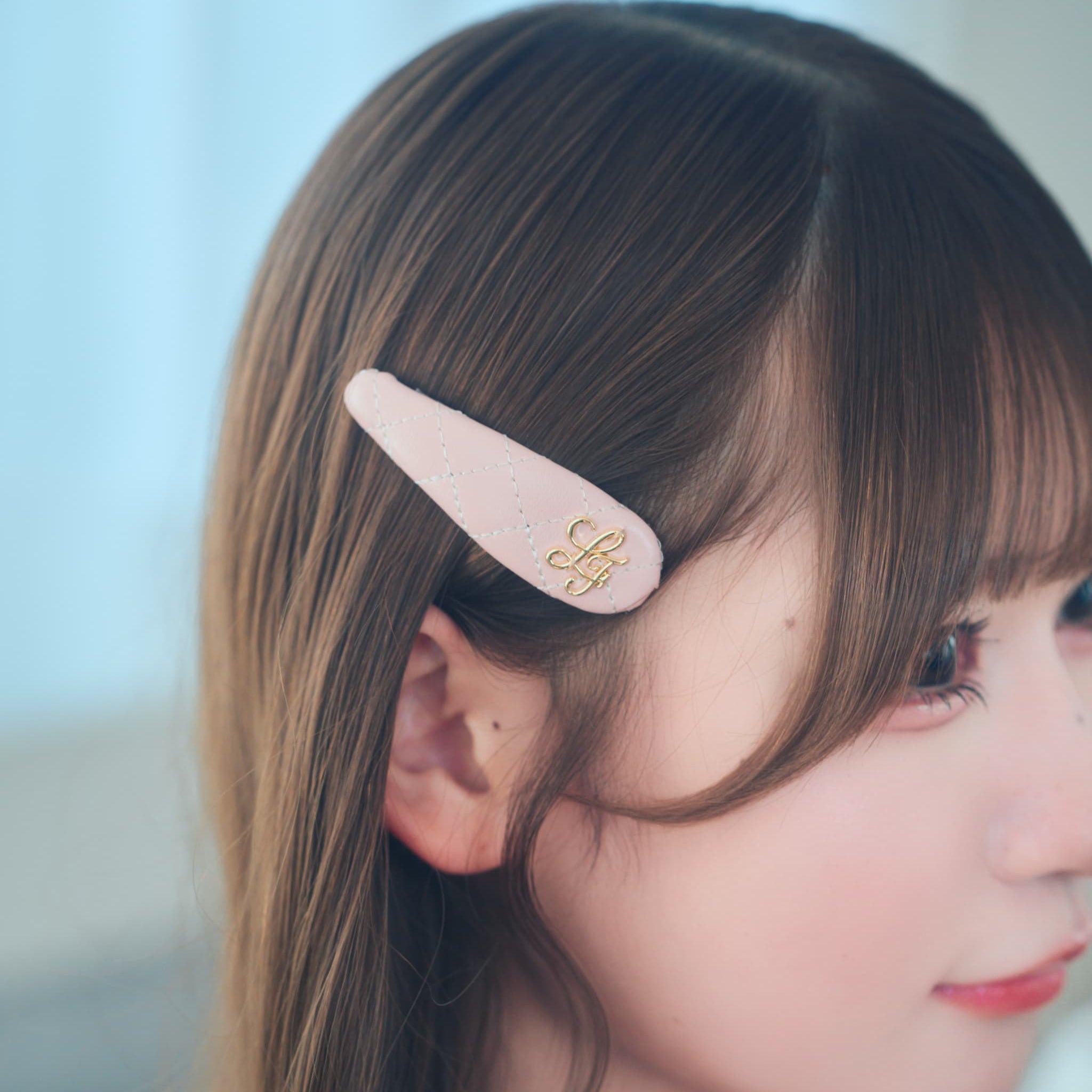 《LAFARY》キルティングヘアクリップ