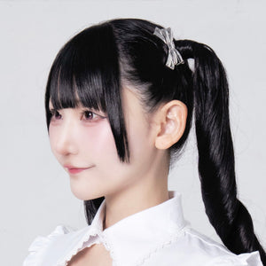 《mine》リボンスタッズシルバークリップ 2