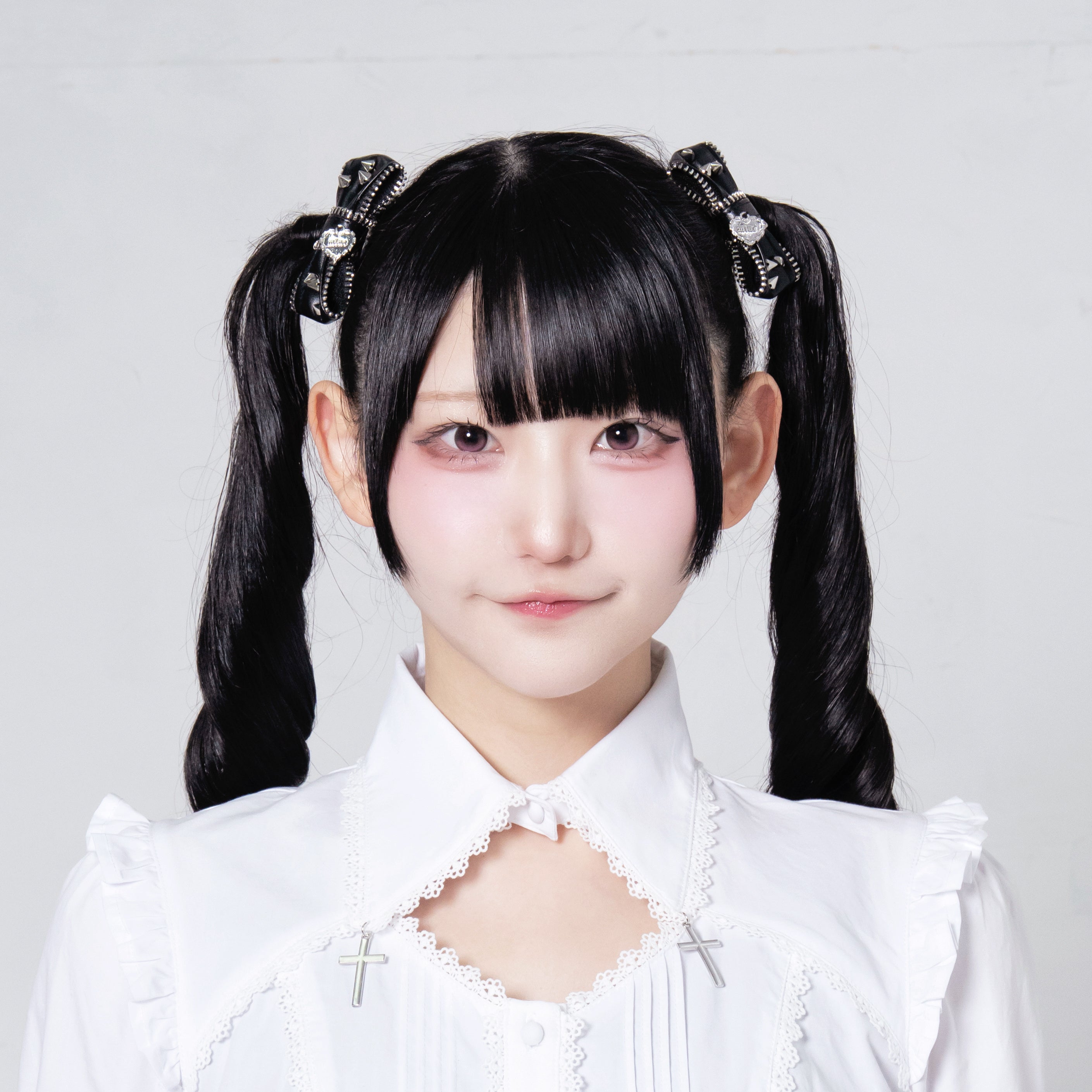 《mine》スパイクレザーリボン