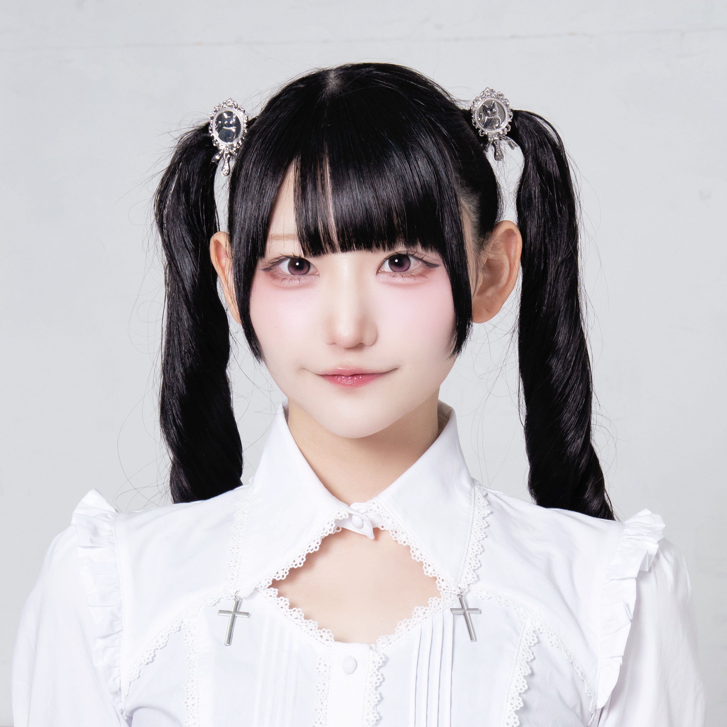 《mine》キャットシルバークリップ